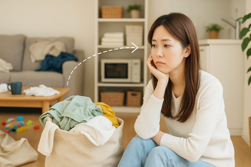 散らかる原因