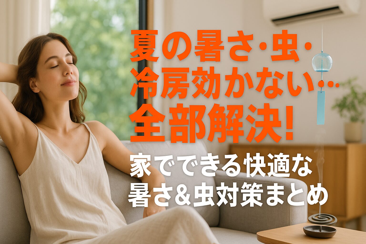 暑さ虫対策